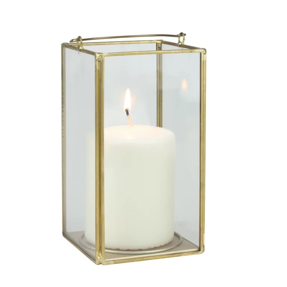 (6 Total) Better Homes & Garden Gold Metal Lanterns